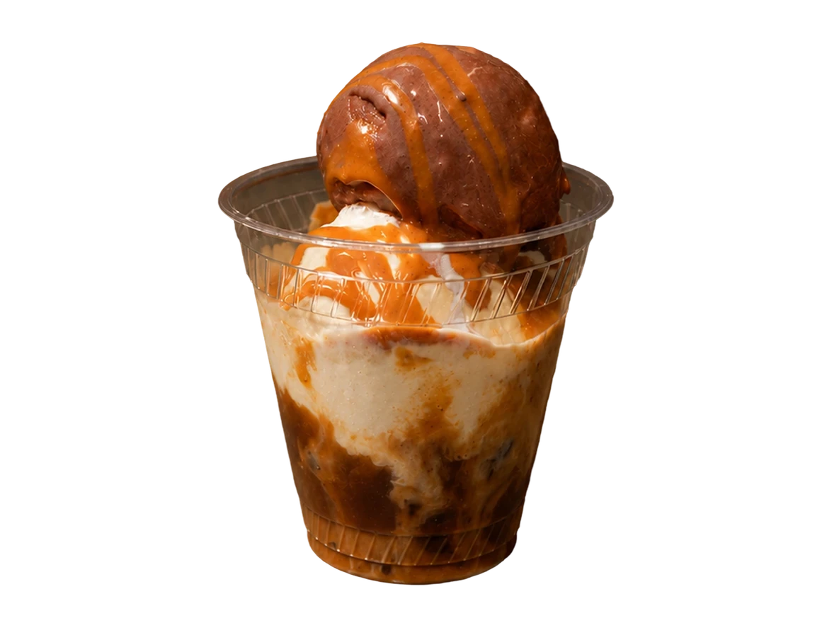Chocolate Peanut Butter Affogato