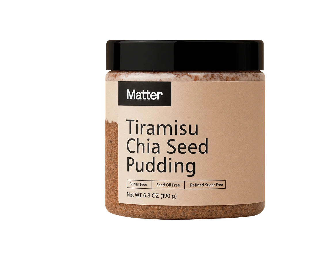 Tiramisu Chia Seed Pudding